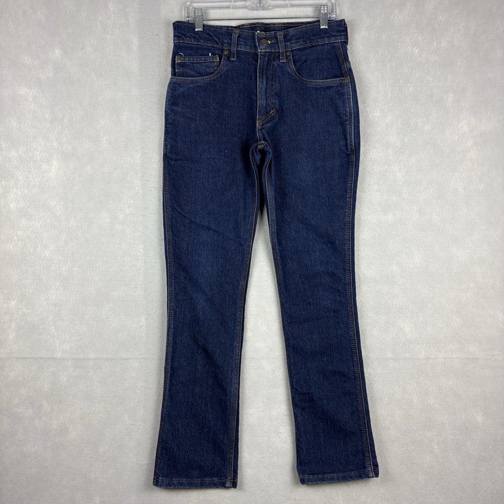 Origin Legit Fit Jeans Men’s 30x30 Blue Stretch Denim Factory Straight USA Made